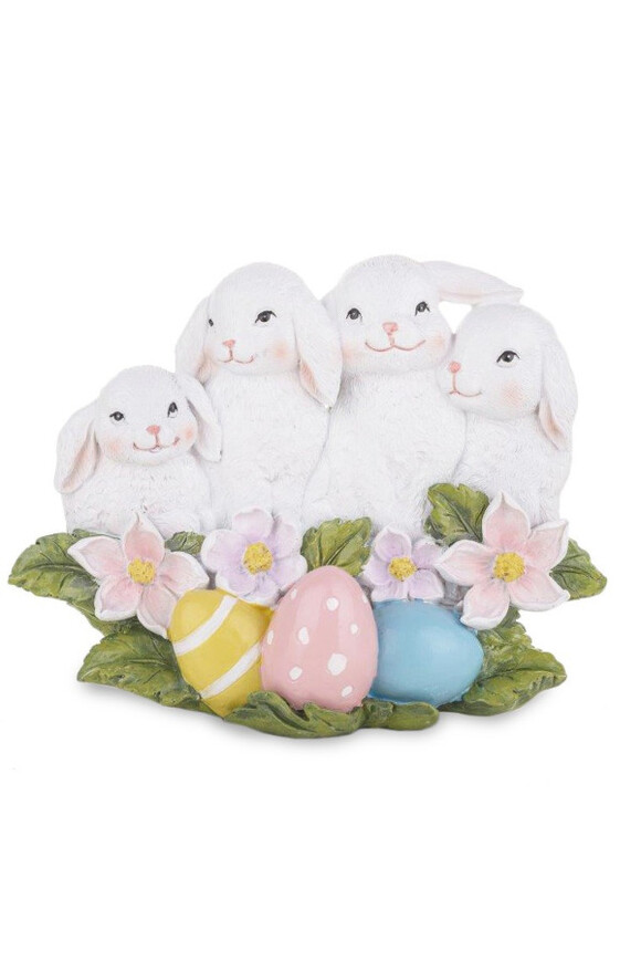 Zajęcza Rodzinka, figurka wielkanocna