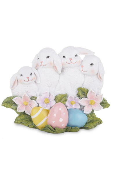 Zajęcza Rodzinka, figurka wielkanocna