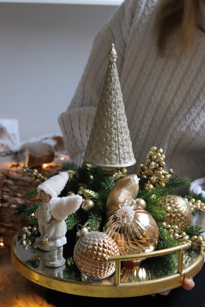 Heidelberg, świąteczny stroik na stół