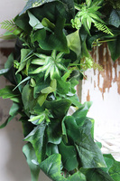 dekoracyjny wianek z bluszczem, Liście 2, śr.33cm 