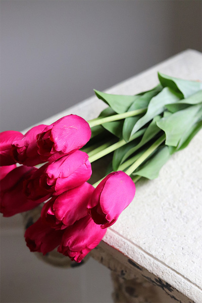 Magenta Spring, bukiet tulipanów satynowych