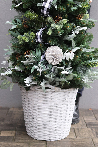 Scandi Design, choinka dekoracyjna