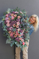 Fioletowa Mgła, wiązanka nagrobna