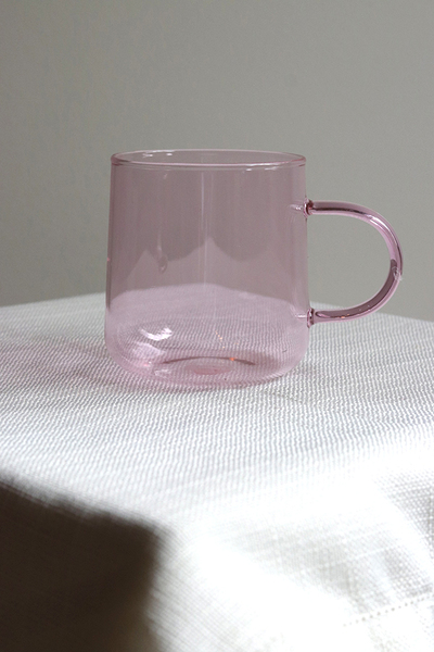  Glass, szklanka z uchem kubek