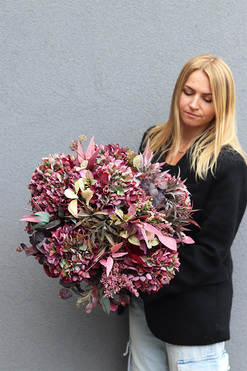 Katarina Deluxe, komplet dekoracji nagrobnych, kompozycja+bukiet 