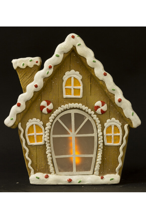 Gingerbread świąteczny domek z piernika LED	