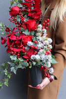 Redistano, zimowy bukiet nagrobny