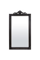 Siempre Nova, lustro prostokątne w czarnej ramie