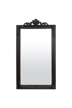 Siempre Nova, lustro prostokątne w czarnej ramie, wym.110x57cm