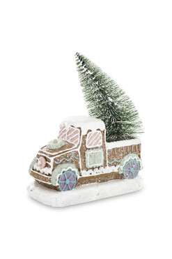 Gingerbread, świąteczna figurka autko C, wym.13x10x5cm