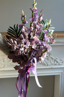 Mieczyki Fiolet, bukiet nagrobny do położenia