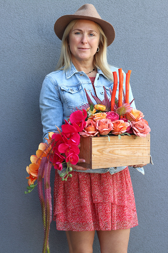 Design Home Autumn, nowoczesna dekoracja w skrzynce, wym.40x28cm