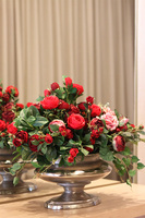 Polska Róża, kompozycja kwiatowa w pucharze