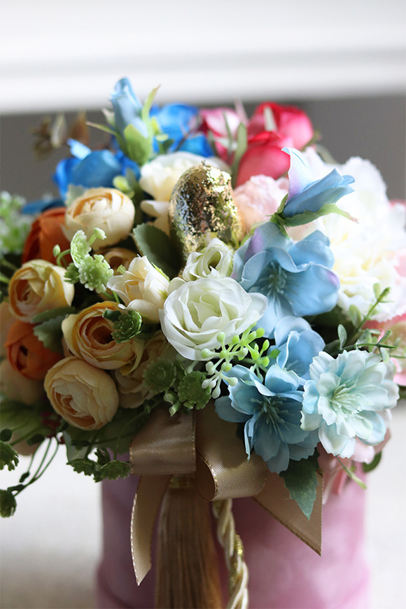 Tęcza Birds S, kolorowy flowerbox z chwostem