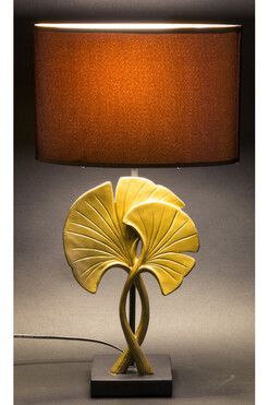 Ginko Glamour, elegancka lampa stołowa, wys.53cm 