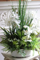 Grenoa Glamour 3, kompozycja z trawą i storczykiem