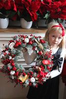 Kraina Mrozu, duży bożonarodzeniowy wianek