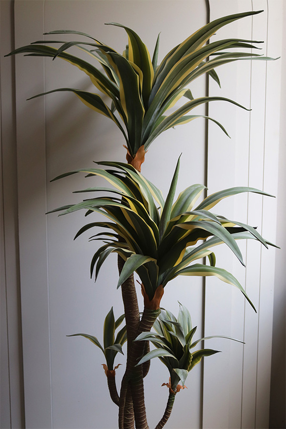 Dracena Deluxe Gold, sztuczna roślina w doniczce