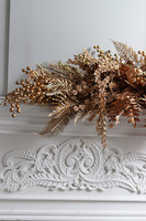 Golden Dream, narożna złota girlanda z dzwonkami