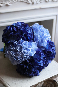 Energia Kosmosu 2, bukiet niebieskich hortensji, wys.56cm