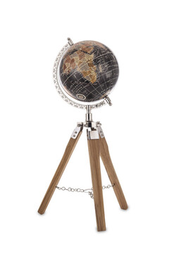 Sepia World, elegancki globus, wym.47.5x24x21cm