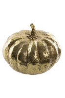 Pumpkin Gold, dekoracyjna dynia ceramika, wym.11x14cm