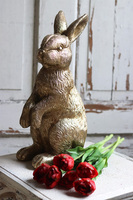 bukiet tulipanów silikonowych, Maggio Red, 6szt. dł.46cm