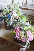 kompozycja marynistyczna w szufladzie, Nadmorska, wym.38x34cm 