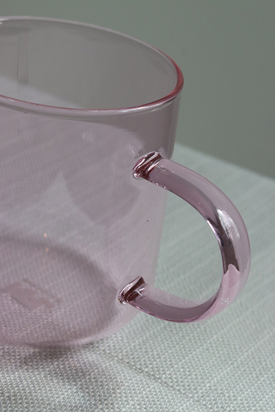  Glass, szklanka z uchem kubek