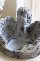 Aniołek Rozmarzony, świecznik nagrobny