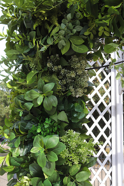 efektowna zielona girlanda, Green Garland, dł.350cm