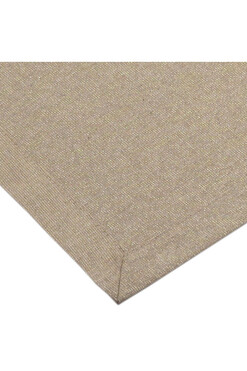 Alissa Flora, bieżnik ze złotą nicią, beżowy, 140x40cm