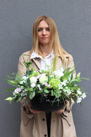 Zielona Przystań, kompozycja nagrobna w misie