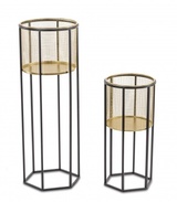 Goldima Twins B, osłonka / kwietnik, kpl.2szt