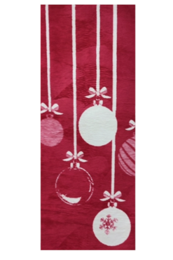 Merry Christmas Red, świąteczny koc / pled, wym.150x200cm