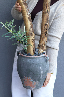 Oliwka Greece, sztuczne drzewko w ceramicznej donicy, wys.160cm