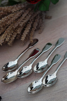 posrebrzane łyżeczki do herbaty Aplis, komplet 6szt. w ozdobnym pudełku