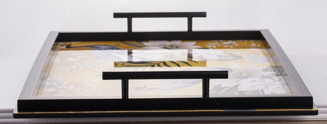 Orientana A, taca z motywem ptaków, wym.5.5x49x36cm