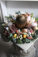 Pastelina Helitea, wielkanocny stroik na talerzu