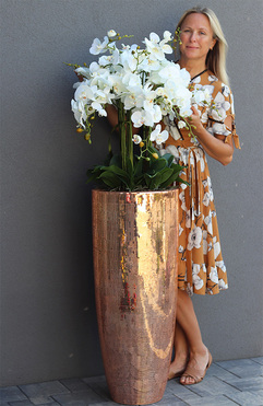 luksusowy storczyk podłogowy Explosion, Gold Mozaika, wys.158cm  