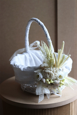 Celisa Bohonia, dekorowany koszyczek wielkanocny, wys.22cm 