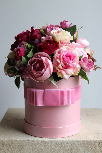 Julia 2, różowy flowerbox