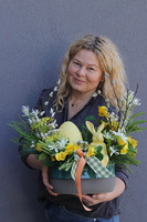 Wiosenne Powitanie, stroik wielkanocny na stół