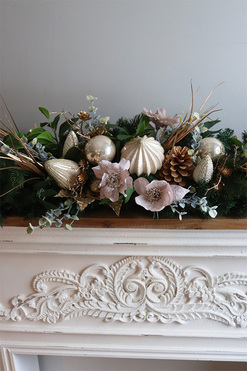 Olinea Christmas, świąteczna girlanda na kominek, dł.180cm  