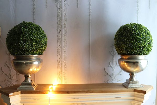 Palazzo Como Deluxe, kula bukszpan w pucharze