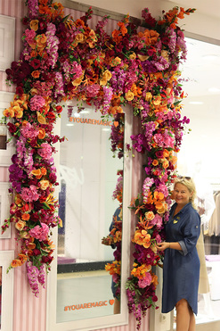Lawa Glorioza, girlanda dekoracja witryny sklepowej, dł.7m