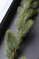 Natural Christmas Subtelle, zielona girlanda świąteczna