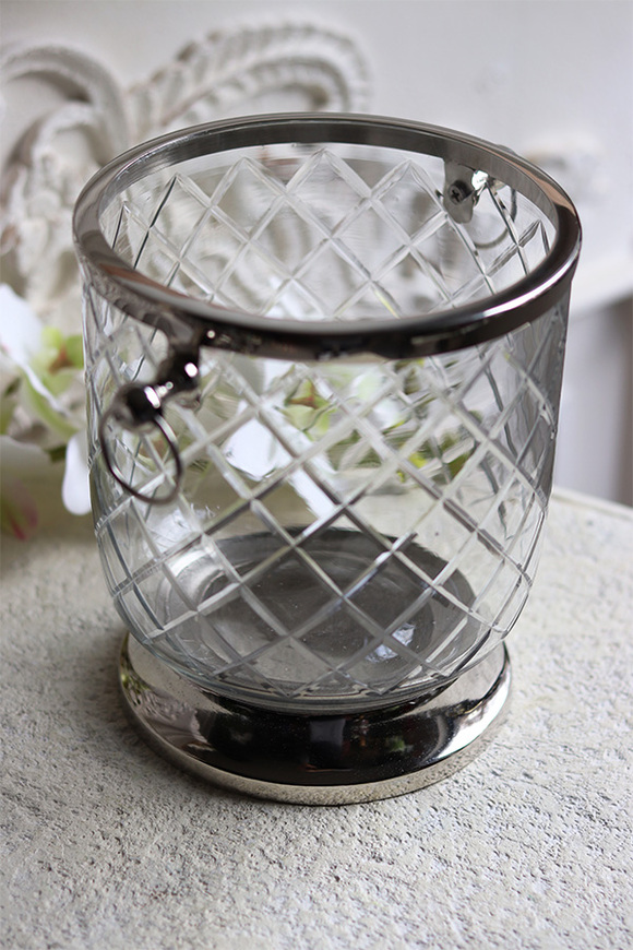 cooler / wiaderko na lód, Lux Villa Silver Glamour