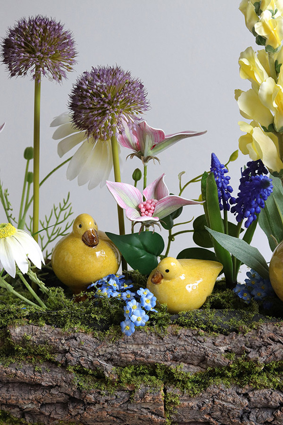 Meadow Wood Duck, wiosenna dekoracja kwiatowa