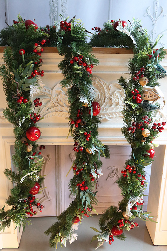 Mikołajowy Las New, girlanda świąteczna